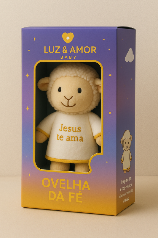 🐑 Ovelhinha da Fé — Luz & Amor Baby